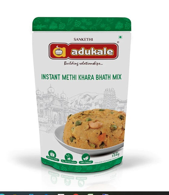 Adukale Methi Khara Bhath 250g