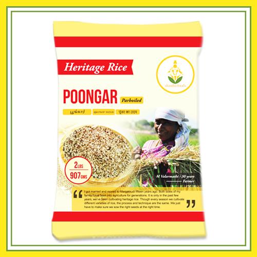 Heritage Rice - POONGAR ( 10 lbs)
