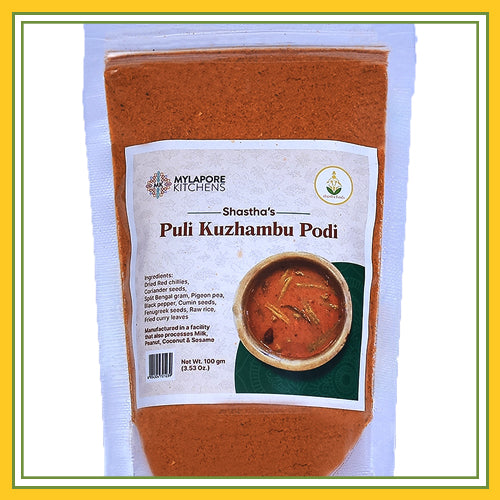 Mylapore Kitchen Puli Kuzhambu Podi-100g