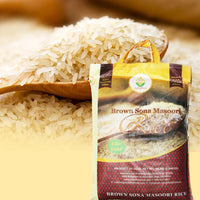 Shastha Brown Sona Masoori Rice 10 lbs
