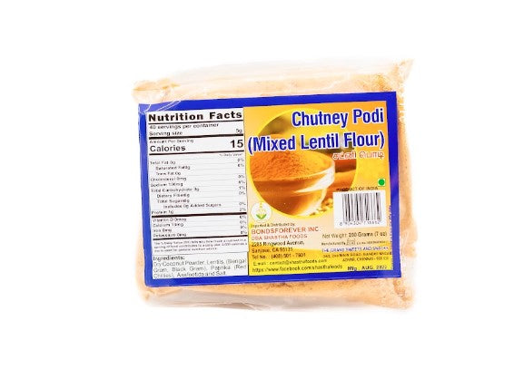 Grand Sweets & Snacks - Chutney Podi (200 Gms)