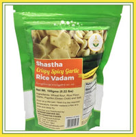 Shastha Crispy Spicy Garlic Rice Vadam
