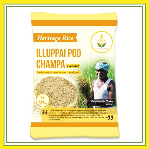 Heritage Rice - ILLUPPAI POO CHAMPA (2 lbs)