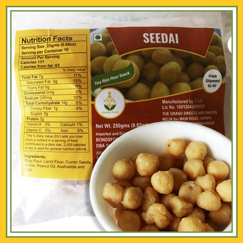 Grand Sweets & Snacks - Seedai (250 Gms)