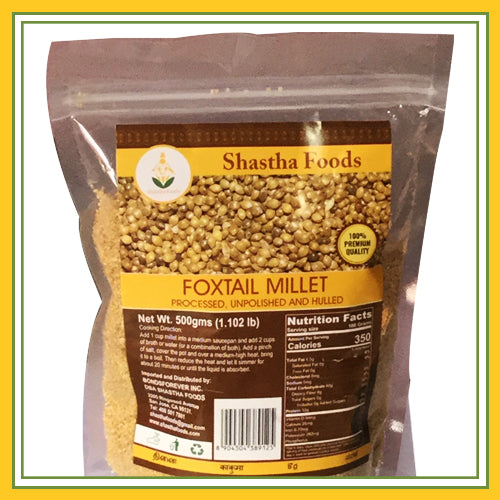 Shastha Foxtail Millet - 500g
