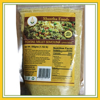 Shastha Foxtail Millet Semolina
