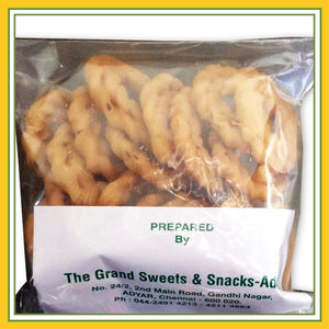 Grand Sweets & Snacks - Chinna Hand Murukku (250 Gms)
