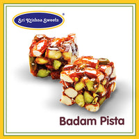 Sri Krishna Sweets BadamPista Nuts Mithai 200 Gms