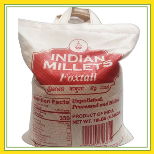 Shastha Foxtail Millet 10 lbs